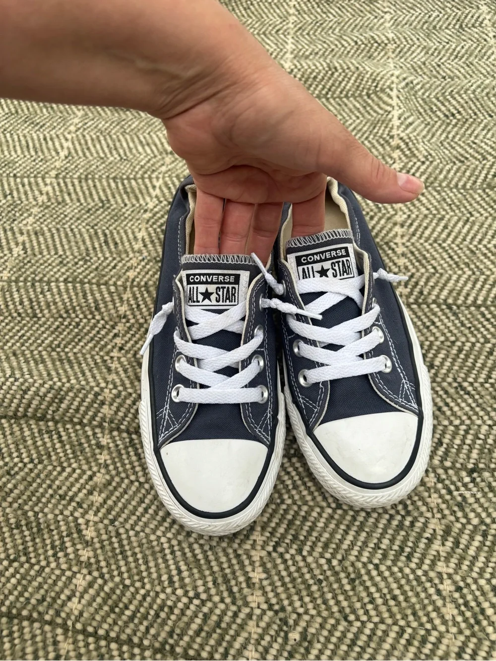 Converse  Sneakers in Navy with White Accents